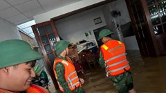 Lũ trên các sông Vu Gia- Thu Bồn đã đạt đỉnh, đang xuống chậm