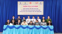  “Phiên tòa giả định” tuyên truyền, phổ biến pháp luật về chống IUU 