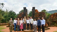 Đề xuất Chính phủ Ấn Độ hỗ trợ bảo tồn nhóm tháp A’ Mỹ Sơn