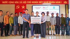 Hỗ trợ sửa chữa nhà ở cho 11 hộ dân bị ảnh hưởng bởi thiên tai 