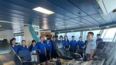 Tuổi trẻ Chi đội Kiểm ngư số 3 ra quân chiến dịch tình nguyện hè