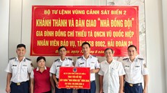 Hải đoàn 21 bàn giao “Nhà Đồng đội” tại Đà Nẵng