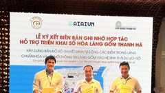 Số hóa làng gốm Thanh Hà, kết nối di sản với du lịch số