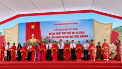 Khánh thành dự án Phát huy giá trị di tích Nhà lưu niệm cụ Huỳnh Thúc Kháng