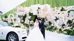 Hé lộ quá trình làm cổng cưới gây choáng ngợp nhất Hải Phòng của MC Mù Tạt và cầu thủ Đức Huy