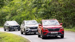 “Đặt lốp” đến 4 điểm cực Việt Nam bằng Skoda Kushaq, người lái nhận xét: Đi đường đá sỏi, lộ rõ chất xe