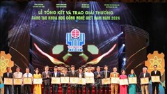 42 công trình đoạt Giải thưởng Sáng tạo khoa học công nghệ Việt Nam năm 2024