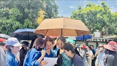 Đề thi vào lớp 10 trung học phổ thông tại Hà Tĩnh vừa sức, không làm khó thí sinh