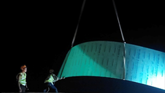 Hà Nội Metro nêu tiến độ ‘vá’ mái nhà ga tàu Cát Linh - Hà Đông