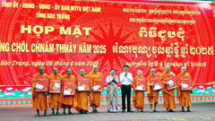 Sóc Trăng: Họp mặt mừng Tết cổ truyền Chôl Chnăm Thmây tháng 4 năm 2025