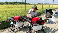 Đưa thiết bị không người lái vào sản xuất nông nghiệp