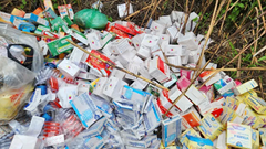 Phía sau vụ đổ bỏ, tiêu hủy hàng ngàn hộp thực phẩm chức năng tại TP.HCM