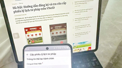 Đề xuất giảm thời gian cấp Phiếu lý lịch tư pháp