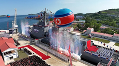 Triều Tiên hạ thủy thành công chiến hạm 5.000 tấn