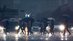 Hàn Quốc: Mưa lớn đầu mùa bao phủ hầu khắp cả nước