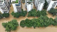 Trung Quốc ban bố cảnh báo đỏ lũ quét lần đầu tiên trong năm