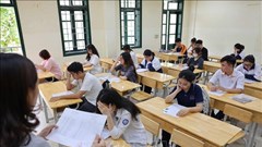 Thí sinh làm thủ tục dự thi tốt nghiệp THPT năm 2025 từ 14 giờ chiều 25.6
