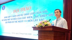 Thứ trưởng Trần Văn Thuấn: Quy trình đăng ký hiến tạng còn phức tạp, khó tiếp cận với đa số người dân