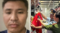 Khởi tố chủ kho hàng kinh doanh giả mạo nhãn hiệu nổi tiếng