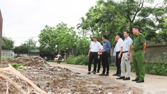 Xã Quốc Oai (TP Hà Nội): Xử lý dứt điểm 10 trường hợp vi phạm đất đai, trật tự xây dựng