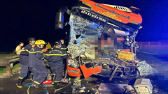 Khởi tố tài xế xe container trong vụ tai nạn giao thông rất nghiêm trọng xảy ra trên cao tốc Đà Nẵng-Quảng Ngãi