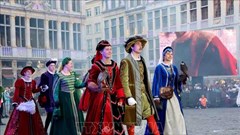 Khi Brussels kể chuyện bằng ánh sáng và ký ức Trung cổ