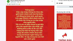 Cảnh giác với chiêu trò lừa đảo cập nhật dữ liệu dân cư sau khi sáp nhập tỉnh, thành phố