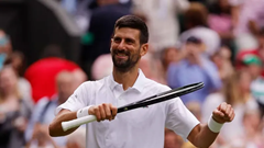 Wimbledon 25.07: Novak Djokovic và Jannik Sinner đều vào tứ kết