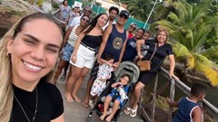 Vợ tiền đạo Xuân Son chia sẻ loạt ảnh về thăm quê nhà Brazil