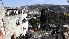 Israel tấn công trụ sở quân đội Syria ở thủ đô Damascus