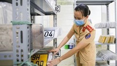 Đấu giá thành công 1.108 biển số, thu gần 59 tỷ đồng trong ngày 18.7