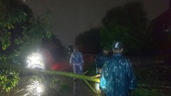 Xã Nam Phù khắc phục hậu quả mưa dông chiều 19.7