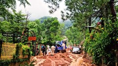 Hà Nội chủ động phòng, chống sạt lở đất đá khu vực rừng núi