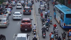 Giao thông đô thị - ‘thủ phạm’ gây ô nhiễm không khí ở Hà Nội