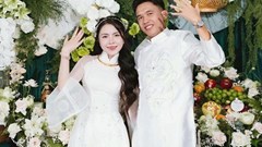Tiền vệ U23 Việt Nam Võ Hoàng Minh Khoa đính hôn với cô chủ tiệm vàng