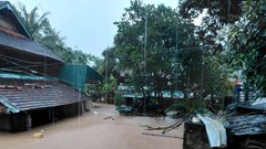 Lũ đổ về hồ thủy điện Bản Vẽ gần mức kỷ lục 5.000 năm xảy ra 1 lần