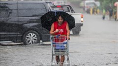 Philippines đóng cửa trường học, dừng hàng loạt chuyến bay khi bão Cỏ may áp sát