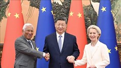 Lãnh đạo Trung Quốc, EU cam kết thúc đẩy chủ nghĩa đa phương