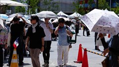 Nhật Bản: Trên 10.000 người phải nhập viện do các bệnh liên quan đến nắng nóng