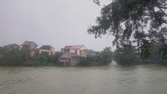 Quảng Trị: Mưa lớn gây chia cắt nhiều nơi