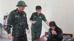 Kịp thời cứu giúp phụ nữ bị lạc trong rừng giữa mưa lũ