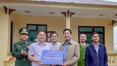 Quảng Trị: Bàn giao nhà sinh hoạt cộng đồng bản Chăm Pu