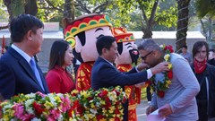 Du khách quốc tế thích thú khám phá Quảng Trị dịp đầu năm mới