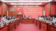 Công bố quyết định kiểm tra Ban Thường vụ Tỉnh ủy Quảng Trị