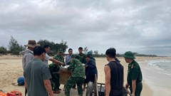 Giông lốc đánh chìm tàu cá của ngư dân tỉnh Quảng Trị