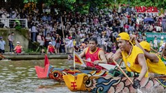Đua thuyền Kiến Giang: Di sản 500 năm trong ngày “Tết Độc lập”