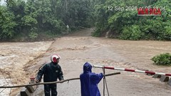 Mưa lớn gây chia cắt nhiều khu vực miền Tây Quảng Trị
