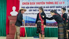 Quảng Trị: Đưa bình đẳng giới vào đời sống bản làng