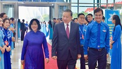 Tổng Bí thư, Chủ tịch nước Tô Lâm dự Phiên trọng thể Đại hội đại biểu toàn quốc Đoàn TNCS Hồ Chí Minh lần thứ XIII