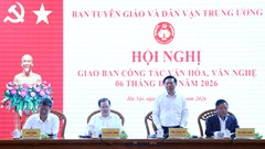 Nâng cao hiệu quả quản lý, phát huy vai trò văn hóa, văn nghệ trong phát triển đất nước